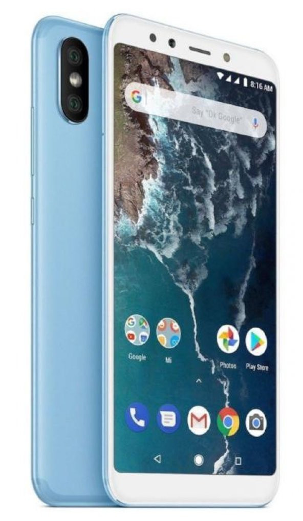 Xiaomi Mi A2 64 GB Mavi Cep Telefonu /2 YIL DELTA GARANTİLİ