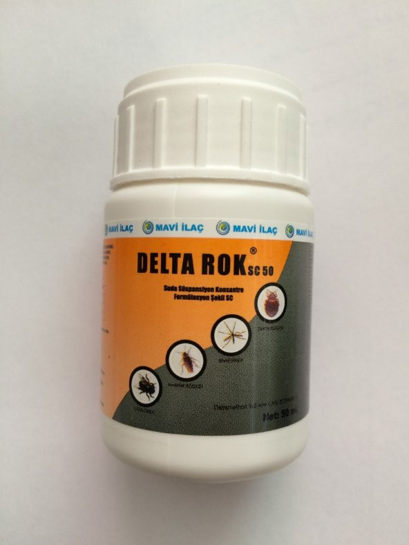 Delta Rok sc 50 haşere ilacı 50 ML
