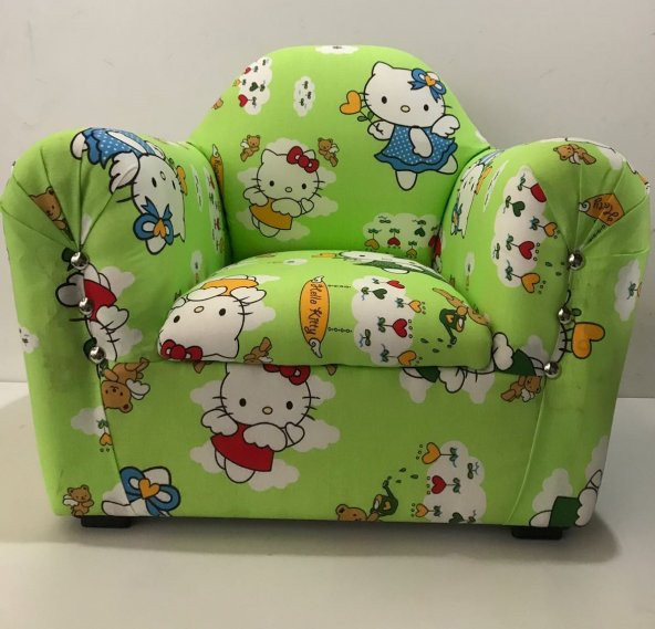 Hello Kitty Yeşil Çocuk Koltuğu-Bebek Koltuğu