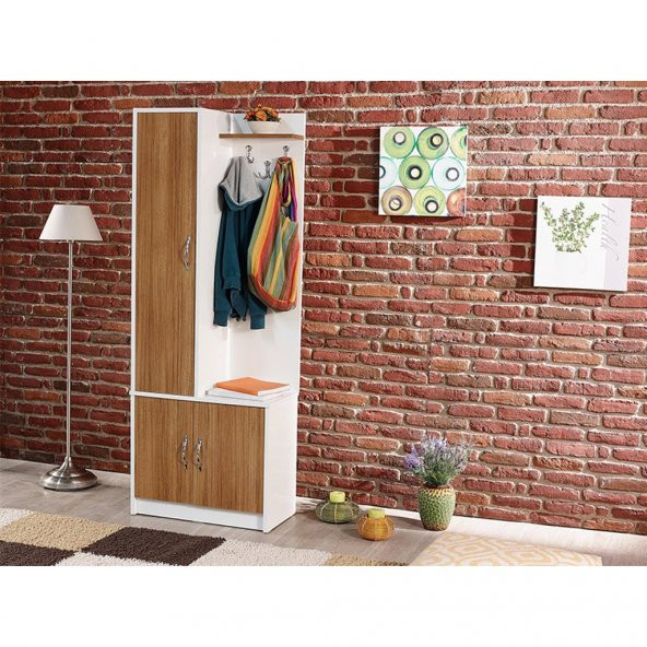 Ev Şehri Vestiyer Portmanto ev-344 Ücretsiz Kargo - 3