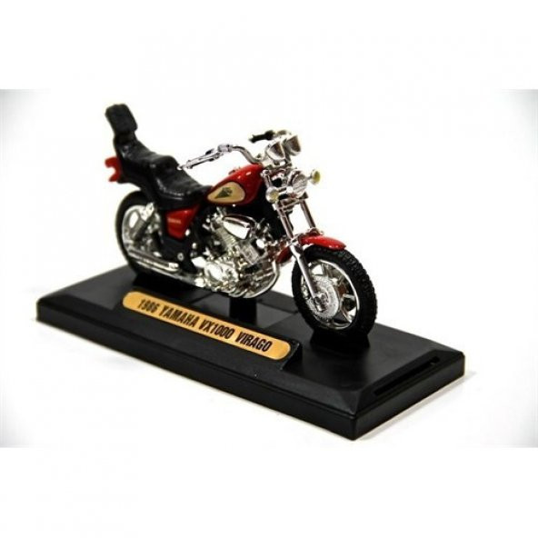 PTTAVM: 1986 Yamaha Vx1000 Virago 1:18 Model Kırmızı Motorsiklet