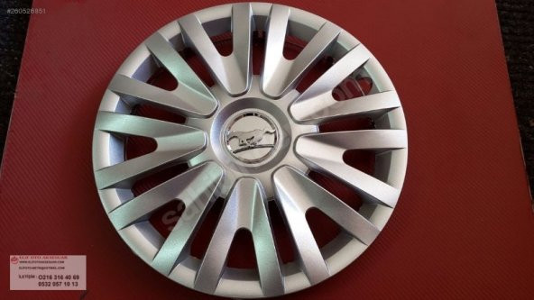 RENAULT Megane 2003-2005 14 İNCH KIRILMAZ JANT KAPAĞI TAKIMI