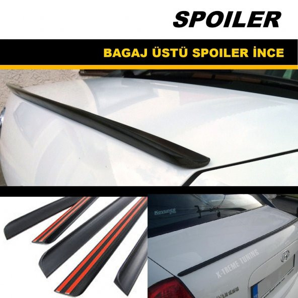 FORD Festiva SEDAN SİYAH BAGAJ ÜSTÜ SPOYLERİ BAGAJ ÇITASI - 1