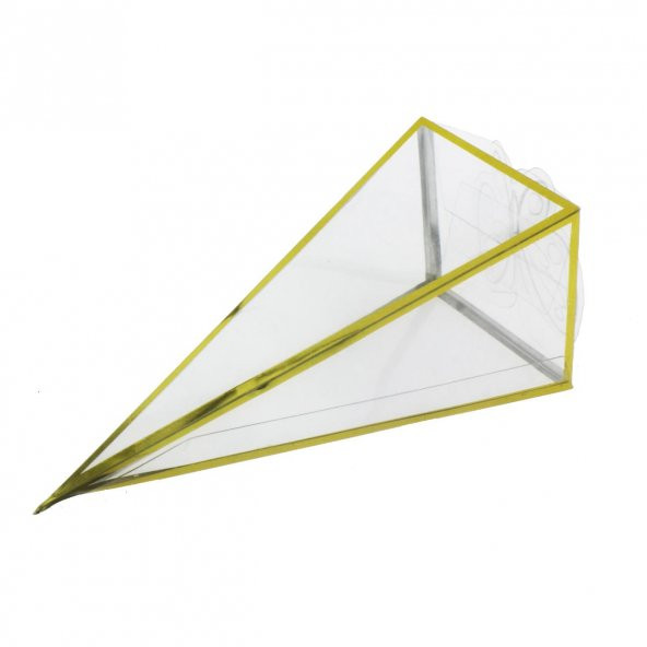 25 Adet 5x13cm Asetat Külah - Resim 3