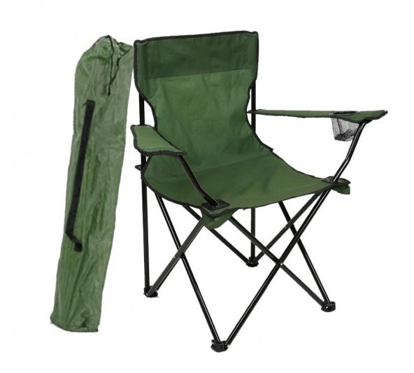 Granit Venedik Katlanır Kamp Sandalyesi Yeşil P109
