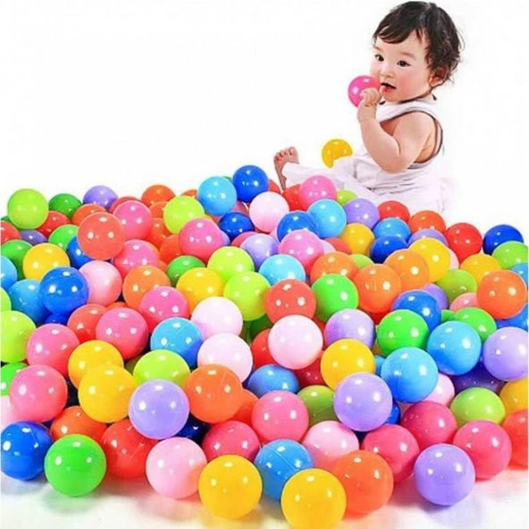 Çocuk Oyun ve Havuz Topu 9,5 cm 100LÜ büyük toplar  oyuncak