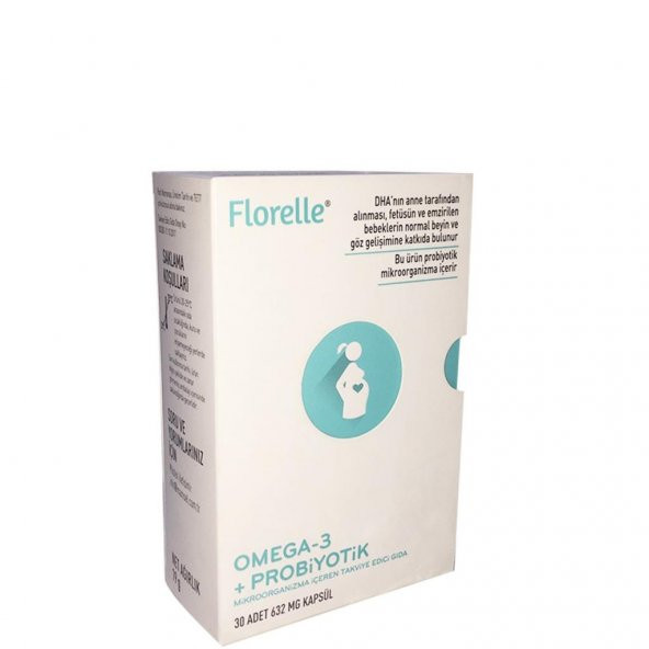 Florelle Omega-3 + Probiyotik 30 Adet