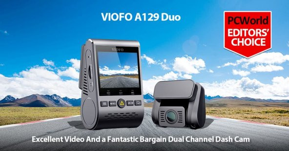Viofo A129 Duo Çift Kanal 5Ghz Wi-Fi Full Hd With Gps Dash Cam (Araç İçi Kamerası) - 5
