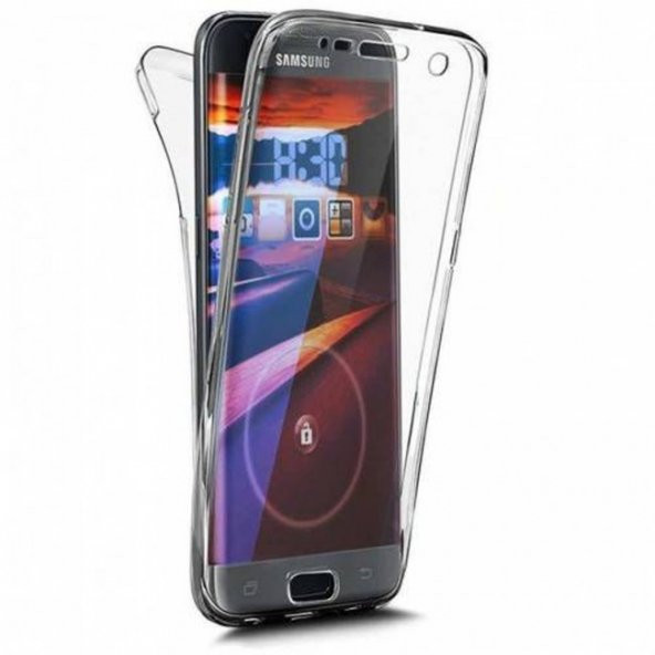 Samsung Galaxy J8 360 Ön Arka Silikon Kılıf