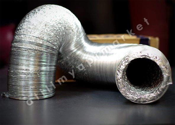 Mert Flex Telli Aspiratör Borusu Ø127mm 10m