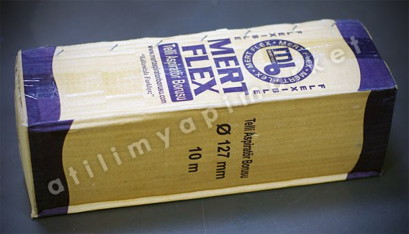 Mert Flex Telli Aspiratör Borusu Ø127mm 10m - 4