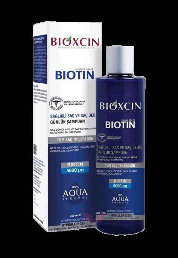 Bioxcin Biotin Saç Dökülmesine Karşı Günlük Şampuan 300 ml