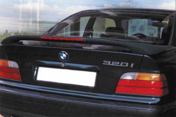 Bmw E36 1991-1998 Işıklı Bagaj Üstü Spoyler