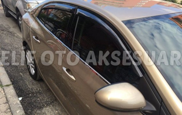 Renault Megane 4 2016 Ve Üzeri Orjinal Cam Çıtası 4 Parça