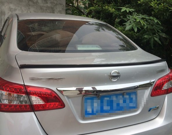 RENAULT Clio SEDAN Bagaj Üstü Karbon Spoiler Bagaj Çıtası - 2