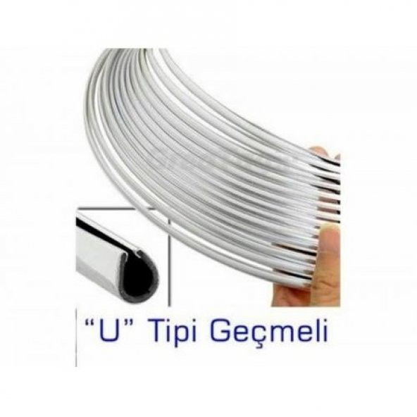 Geçme Krom Nikelaj Şerit En 11 mm Uzunluk: 5 metre - 2