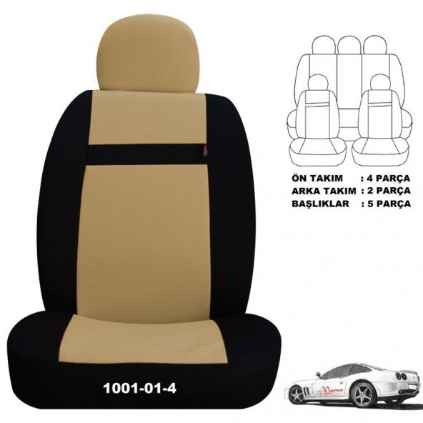 FORD Escort KOLTUK KILIFI TAKIMI A+KALİTE - Resim 2