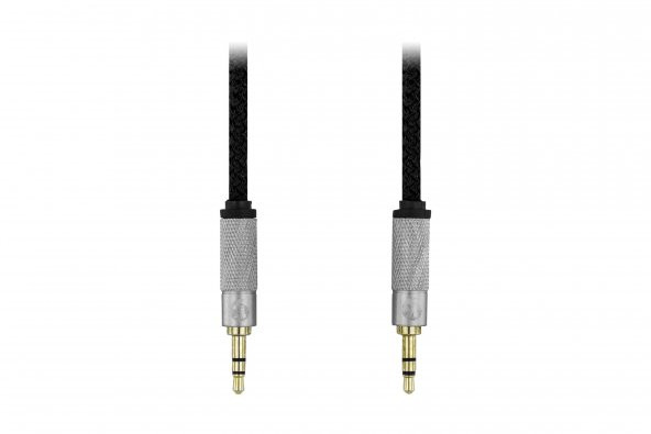 Ktools AUX Jack 1,5 M Kablo Stereo 3,5 mm Jak Girişi Ses Kablosu - 4