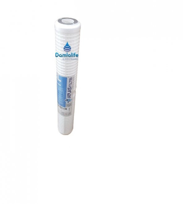 Atlas 20 Inç Yıkanabillir 50 Micron Tortu Filtresi Kuyu Suyu - 4