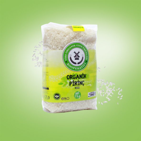 Tire Organik Koop. - Organik Pirinç (1 Kg)
