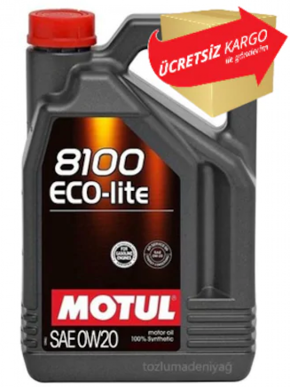 Motul 8100 Eco Lite SAE 0W20 4 Litre
