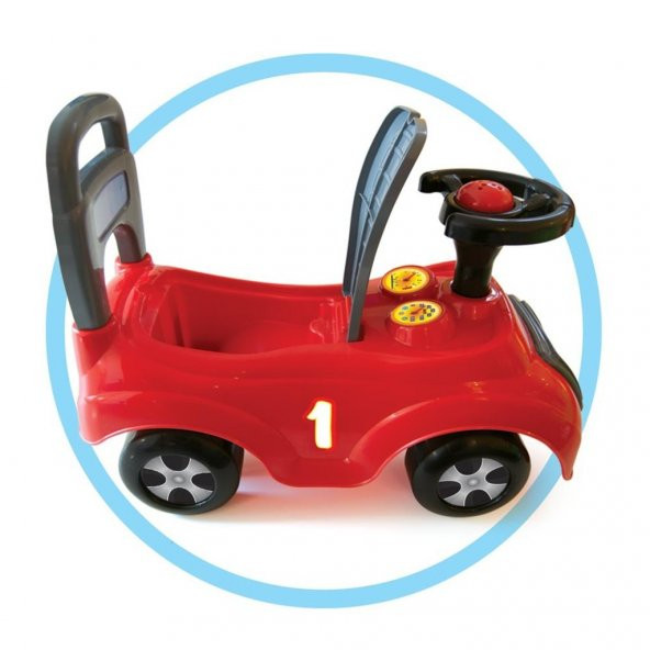 Dolu Bin Git İlk Arabam Bebek Çocuk Yürüteç - Resim 3