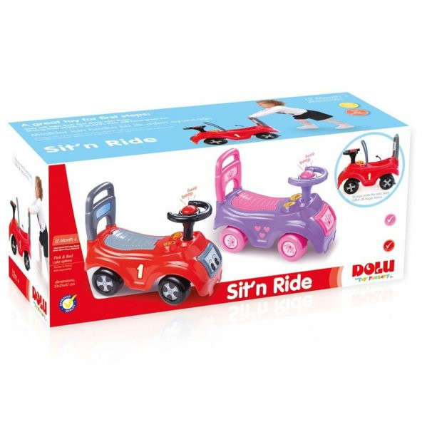 Dolu Bin Git İlk Arabam Bebek Çocuk Yürüteç - Resim 5