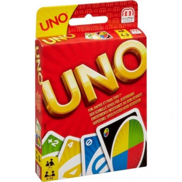 MATTEL Uno Kartlar (Türkçe)-ORJİNAL Uno Oyunu