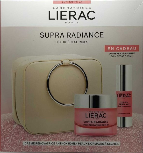 Lierac Supra Radiance Cream + Eye Kofre Paketi 2019