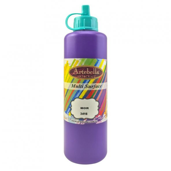 Artebella Multı Surface Boya 3416500 Mor 500ml