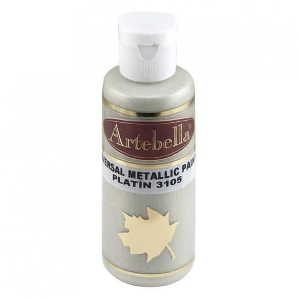Artebella Metalik Boya 31050130 Platin 130 ml