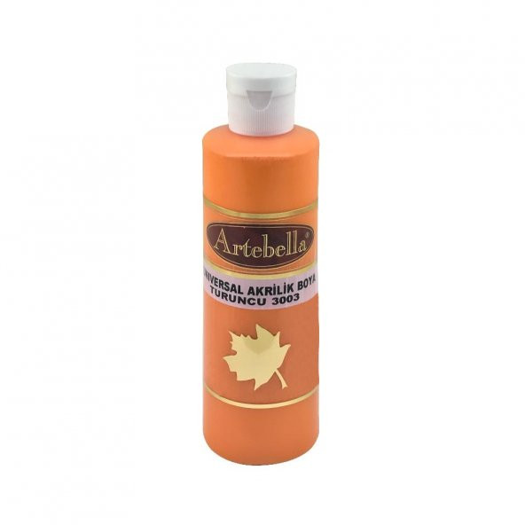 Artebella Universal Akrilik Boya 30030260 Turuncu 260ml