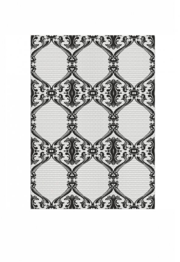 Artebella Büyük Dantel Kolay Transfer 1753v Açık Zemin 23x34cm - 2