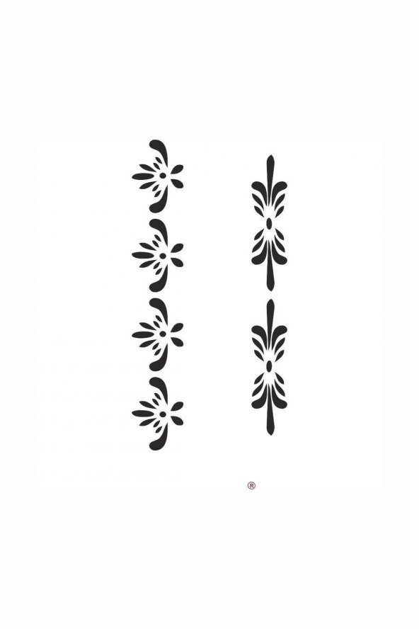 C-7  Artebella Stencil 15x20 Cm - 2