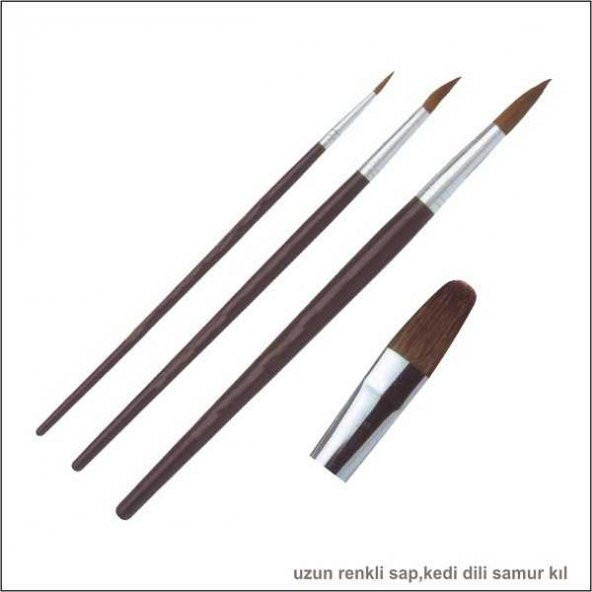 2600-8 Yağlı - Akrilik Boya Fırçası