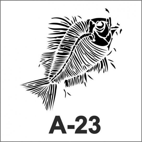 A-23 Artebella Stencil 20x20 Cm