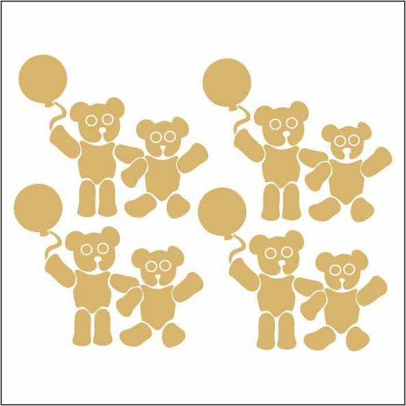 7326g Artebella Gold Transfer 16 x 16 Cm