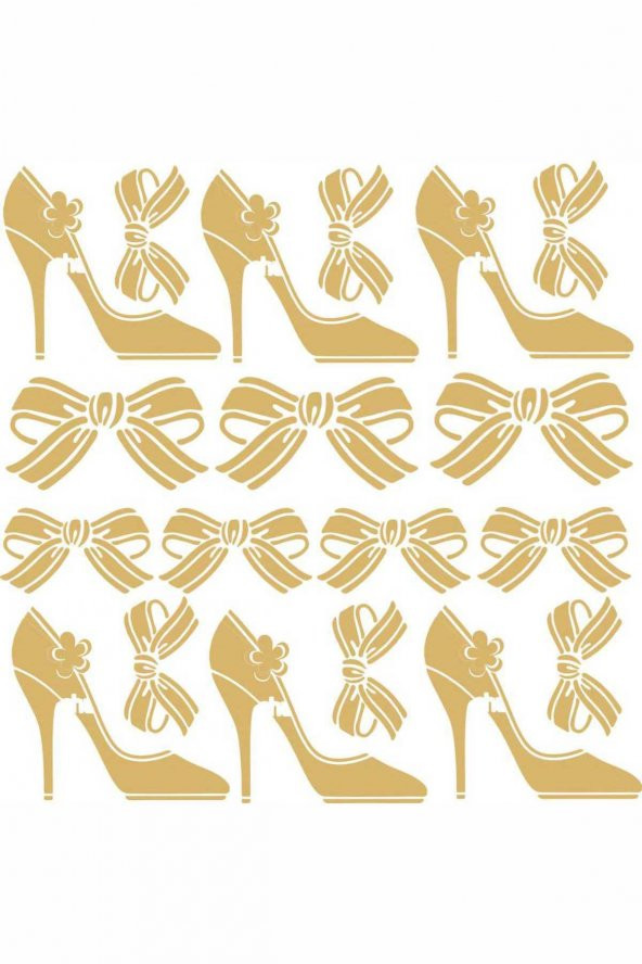 7323g Artebella Gold Transfer 16 x 16 Cm - 2