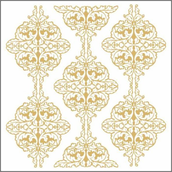 7309g Artebella Gold Transfer 16 x 16 Cm