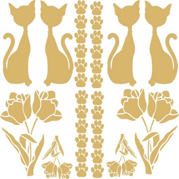 7324g Artebella Gold Transfer 16 x 16 Cm - 2