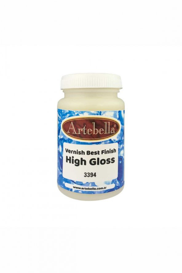 Artebella High Gloss Vernik 3394250 250ml - 2