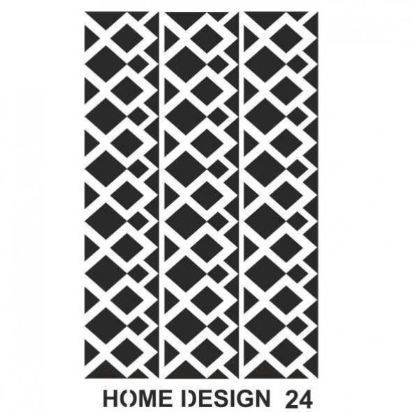 Hds24 Artebella Home Desıngn Stencıl 35x50 Cm