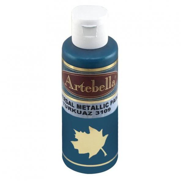 Artebella Metalik Boya 31090130 Turkuaz 130 ml