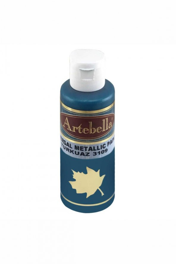 Artebella Metalik Boya 31090130 Turkuaz 130 ml - 2