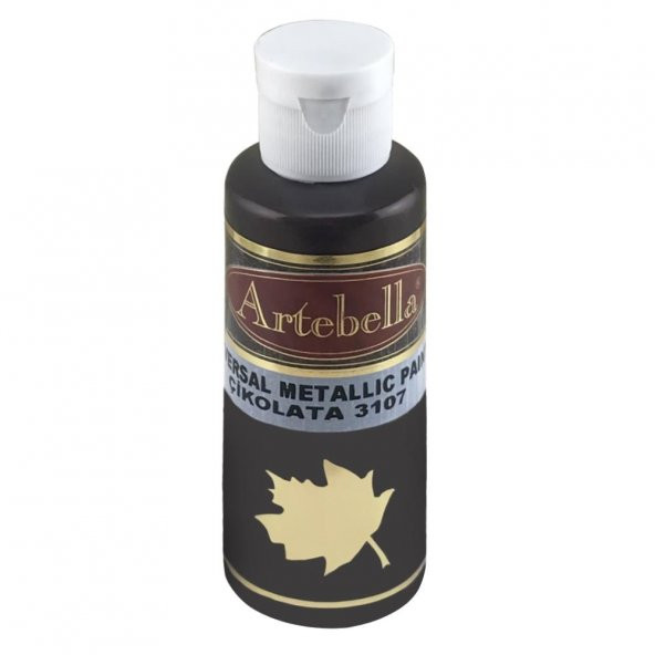 Artebella Metalik Boya 31070130 Çikolata 130 ml
