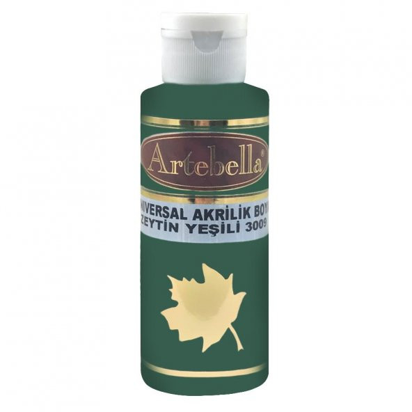 Artebella Akrilik Boya 3009130 Zeytin Yeşili 130 ml