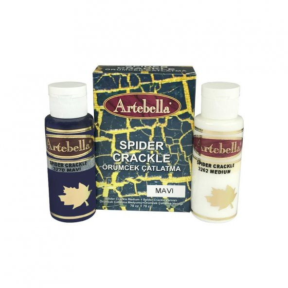 Artebella Örümcek Çatlatma 327070 Mavi