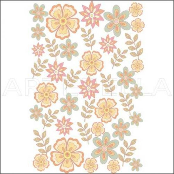 946k Artebella Soft Transfer  Koyu Zemin 23x34 cm