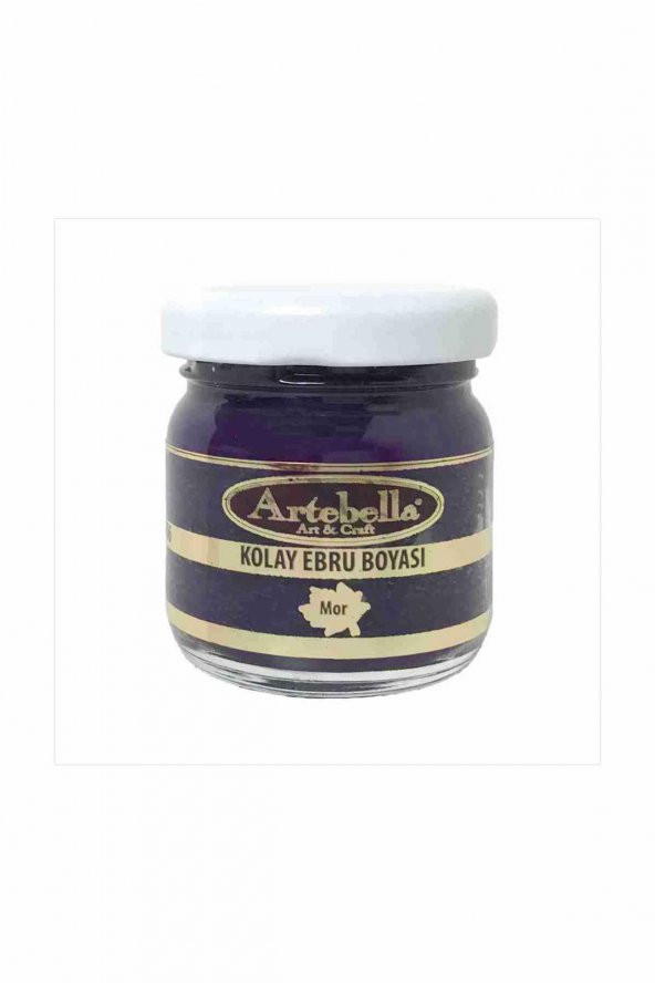 Artebella Kolay Ebru Boyası 36060040 Mor 40ml - 2