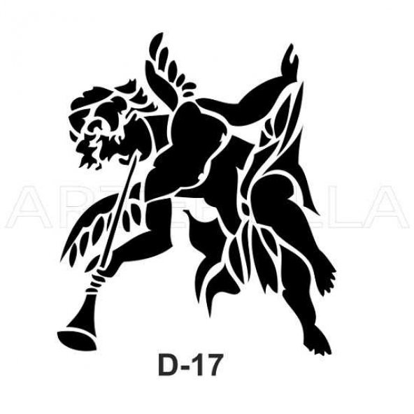 D-17  Artebella Stencil 20x30 Cm